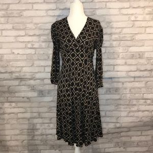 Banana republic black dress size medium